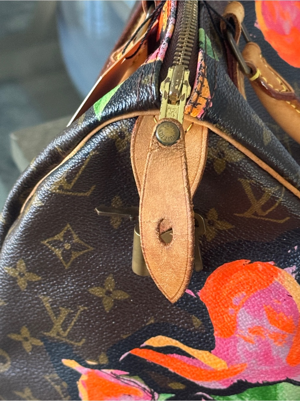 LOUIS VUITTON Monogram CANVAS Speedy 30 Stephen Sprouse Roses - Picture 5 of 16